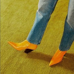 BRAND NEW Simon Miller Pack Boot in Sponge Orange